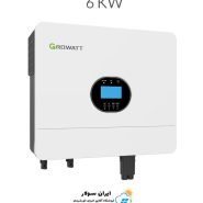 سانورتر 6KW برند Growatt مدل SPF 6000 Es Plus